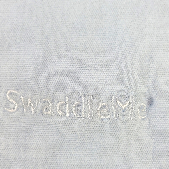 Baby Cotton Swaddle Sleep Wrap Blue - Picture 2 of 8